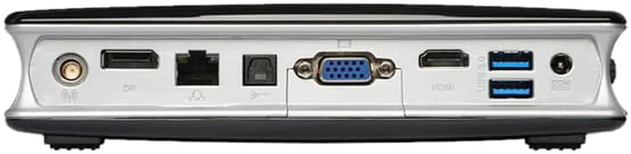 Alt view image 3 of 9 - Zotac System ZBOX-BI325-U-W2B N3160 DDR3L 4G 32G M.2 SSD DVI-D HDMI VGA W10