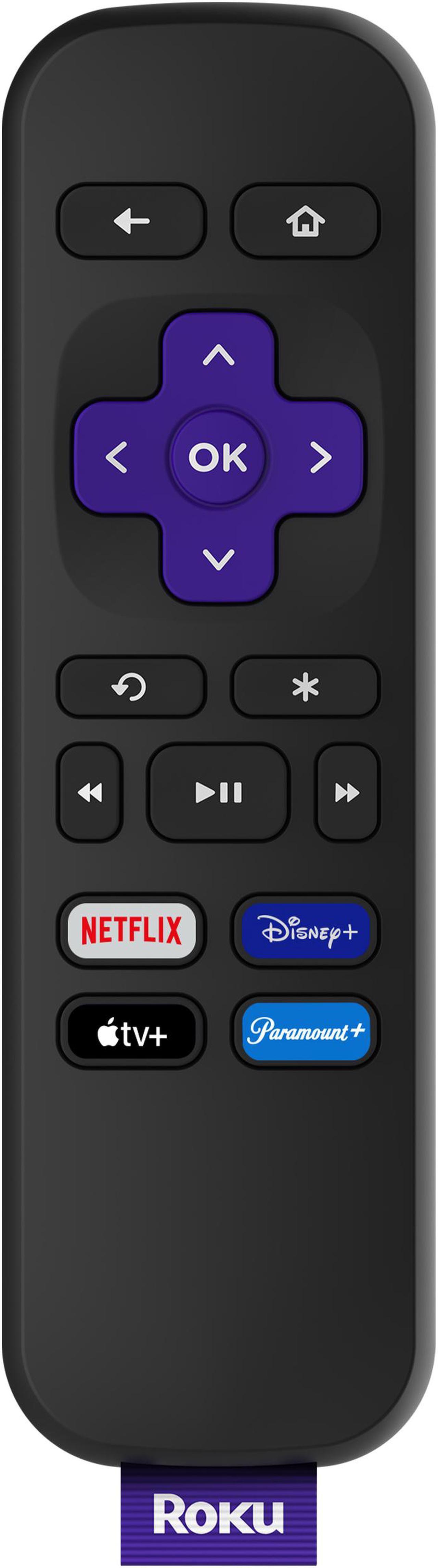Alt view image 2 of 7 - Roku Express Streaming Media Player with Standard Remote (no TV controls)