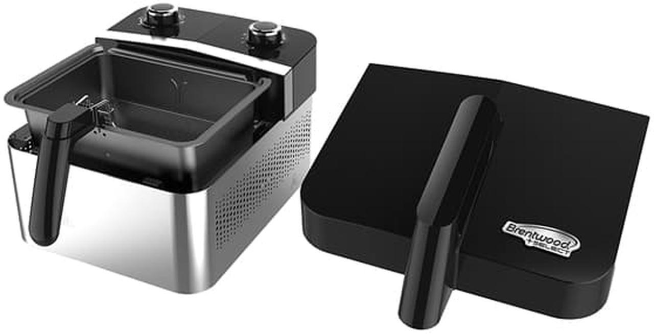 Alt view image 9 of 9 - Brentwood Appliances AF-32SS 3.4-Quart Horizontal Rapid Electric Air Fryer
