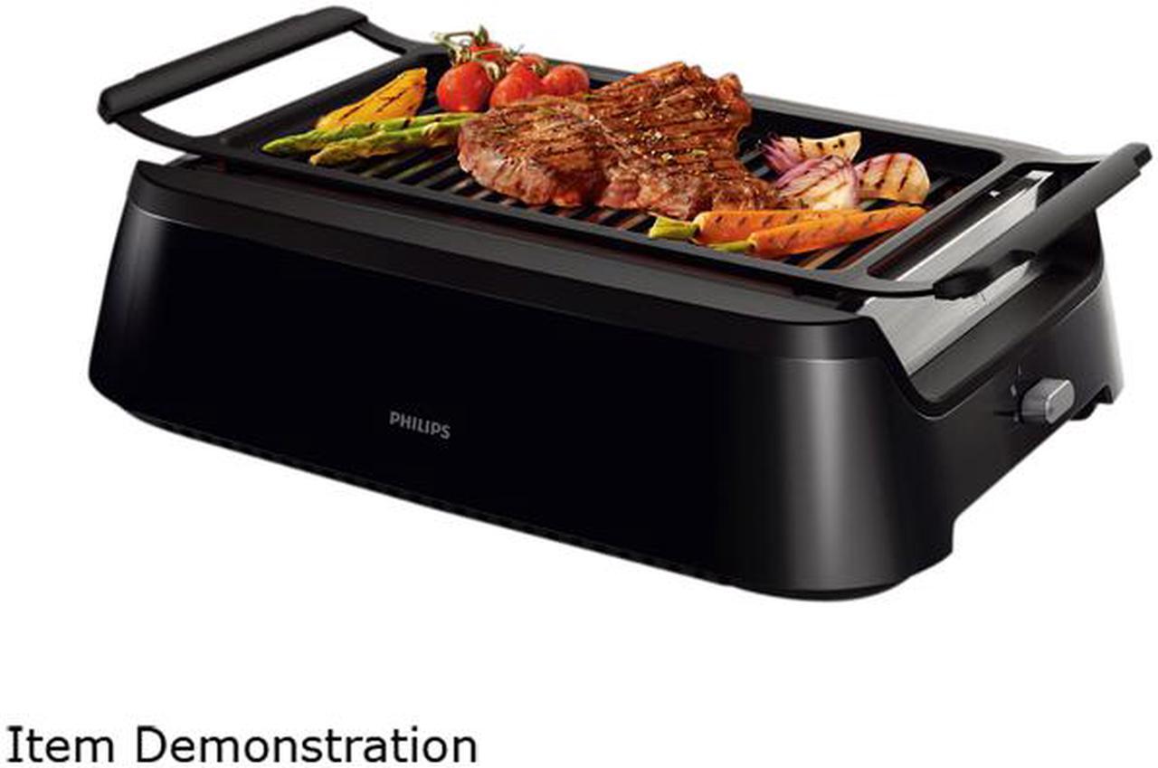 Main image of Philips HD6371/94 Smoke-less Avance Collection Indoor Grill