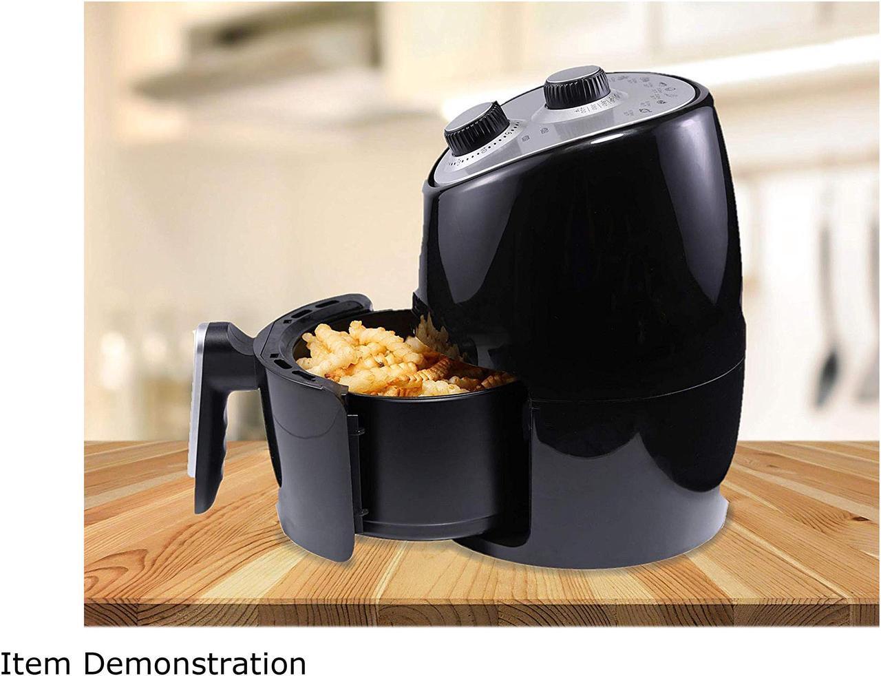 Alt view image 5 of 5 - Continental Electric 2.0 Liter Air Fryer, Black CE-DF309