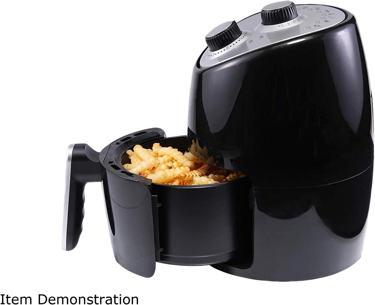 Alt view image 2 of 5 - Continental Electric 2.0 Liter Air Fryer, Black CE-DF309