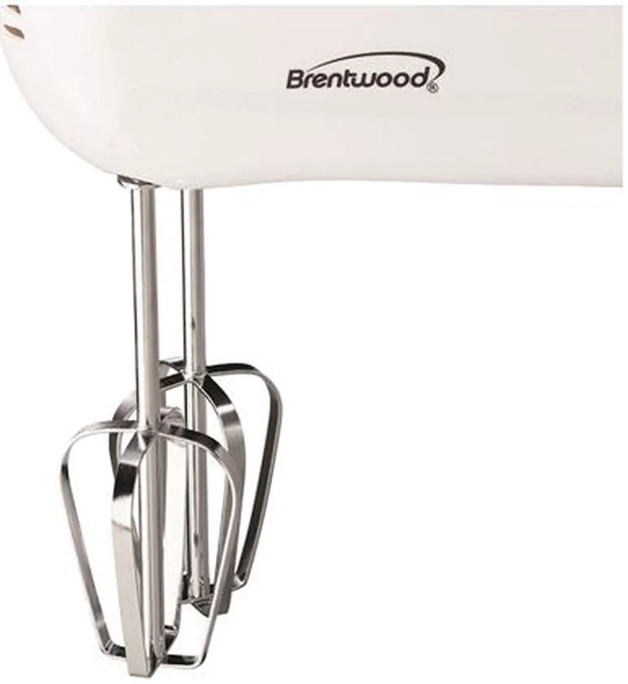 Alt view image 2 of 6 - Brentwood Lightweight 5-Speed Electric Hand Mixer, White HM-45