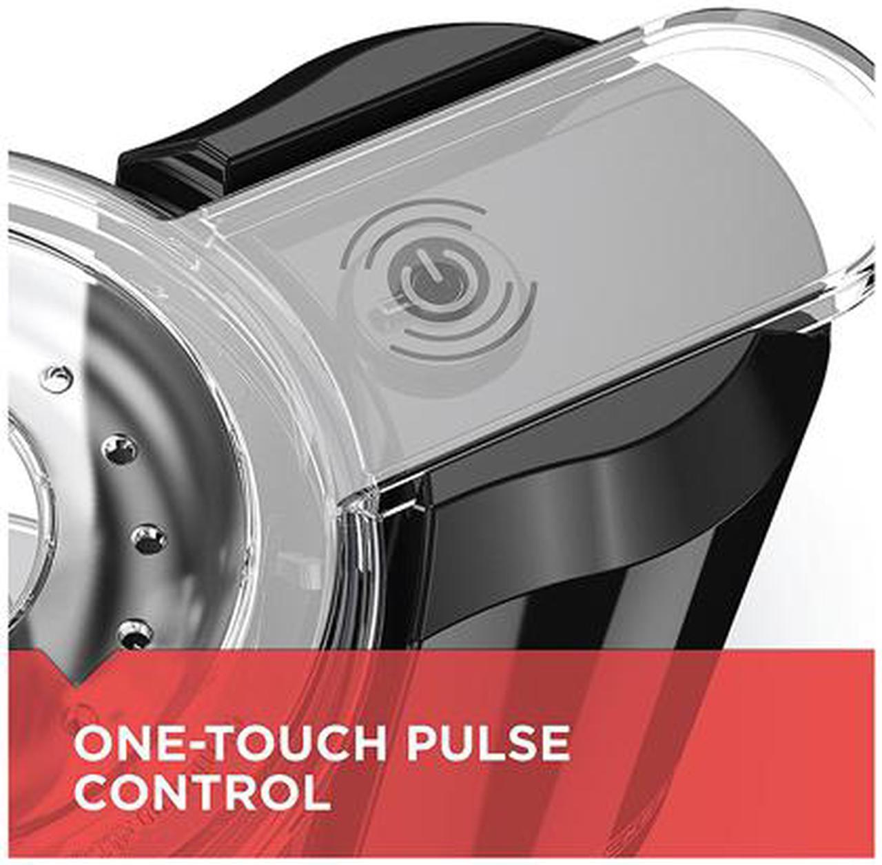Alt view image 3 of 7 - BLACK+DECKER HC150B One-Touch 1.5 Cups Capacity Electric Food Chopper with Improved Assembly & Lid, Black