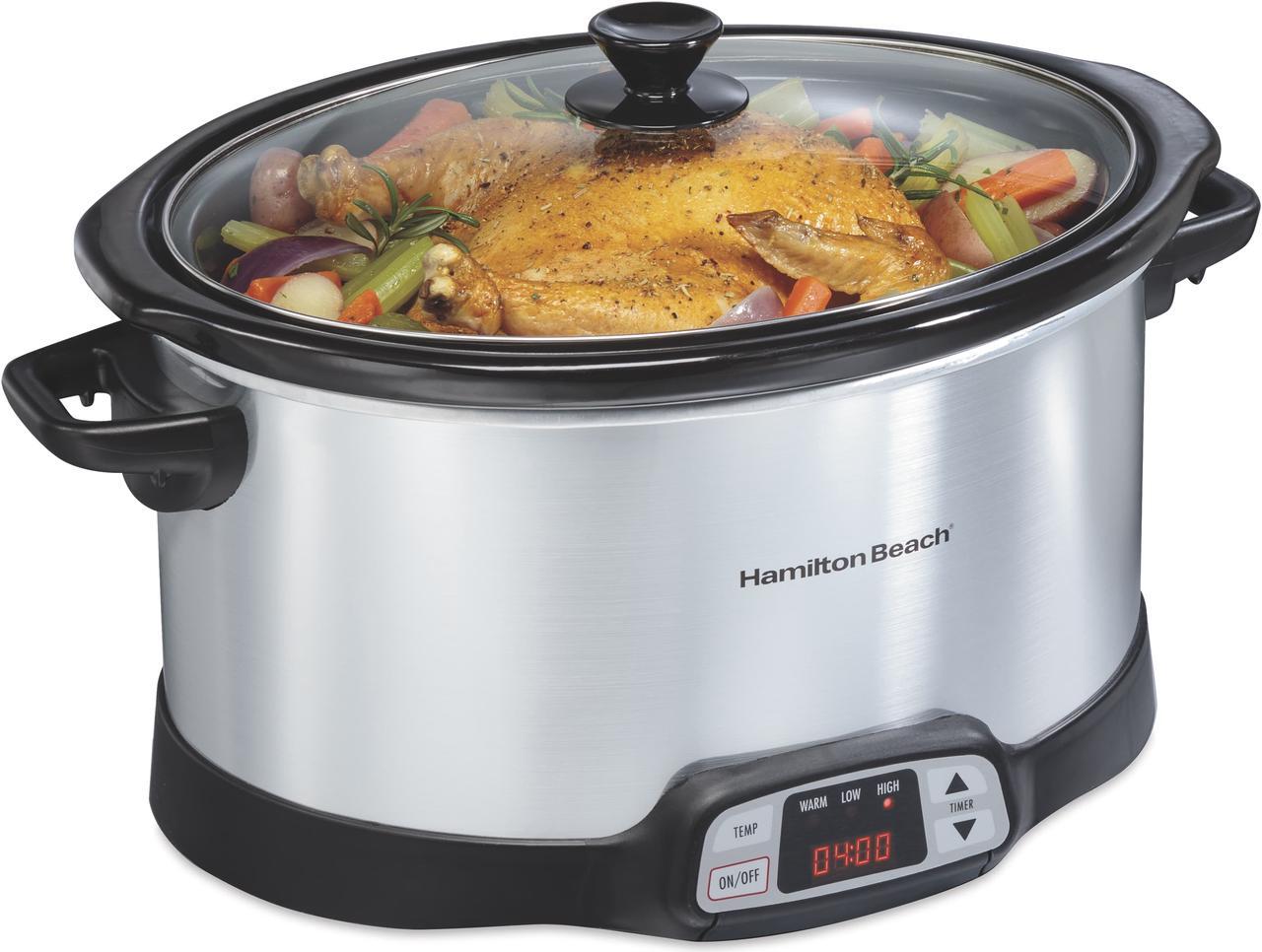 Main image of Hamilton Beach 8 Quart Programmable Countdown Slow Cooker