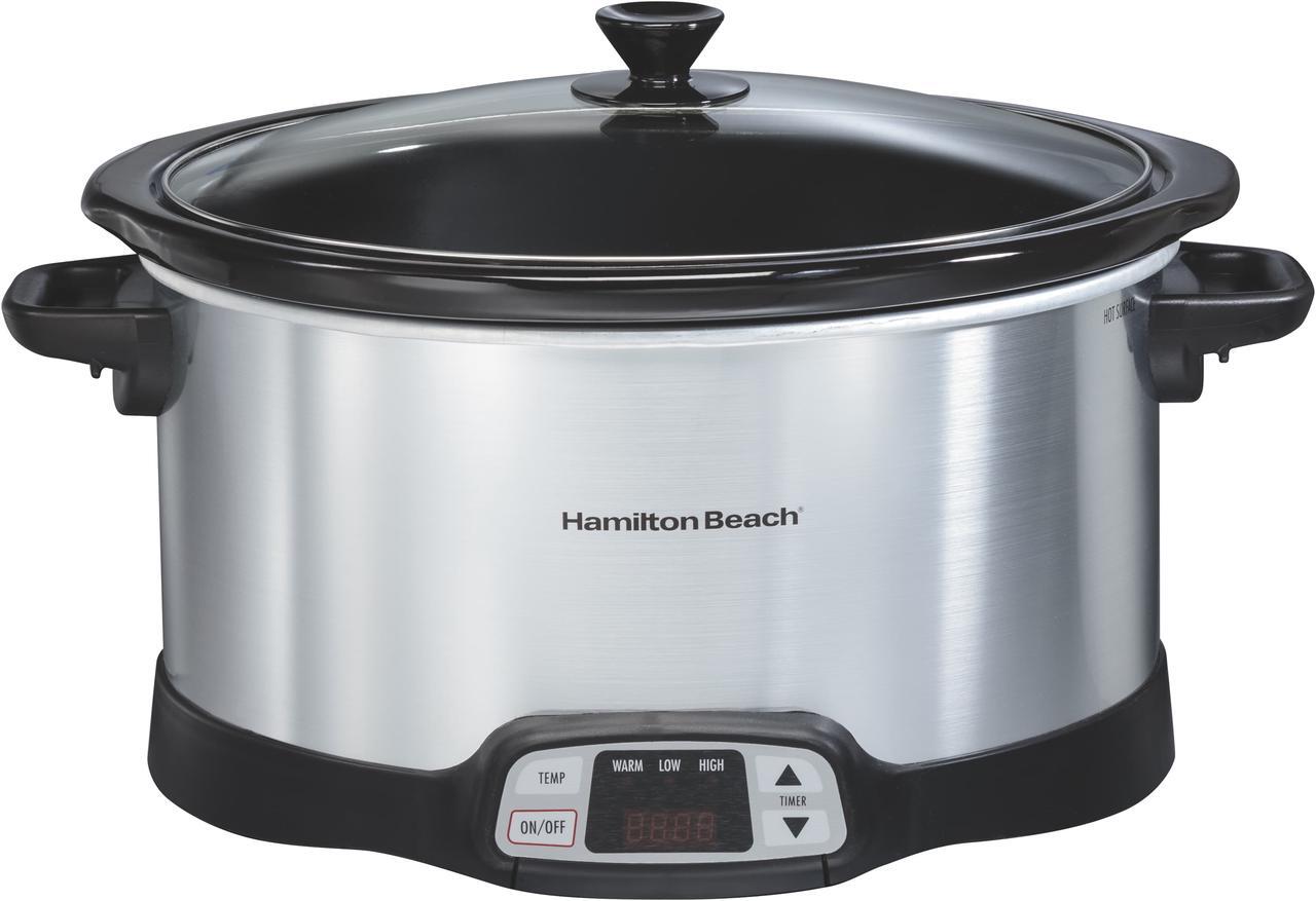 Alt view image 2 of 4 - Hamilton Beach 8 Quart Programmable Countdown Slow Cooker