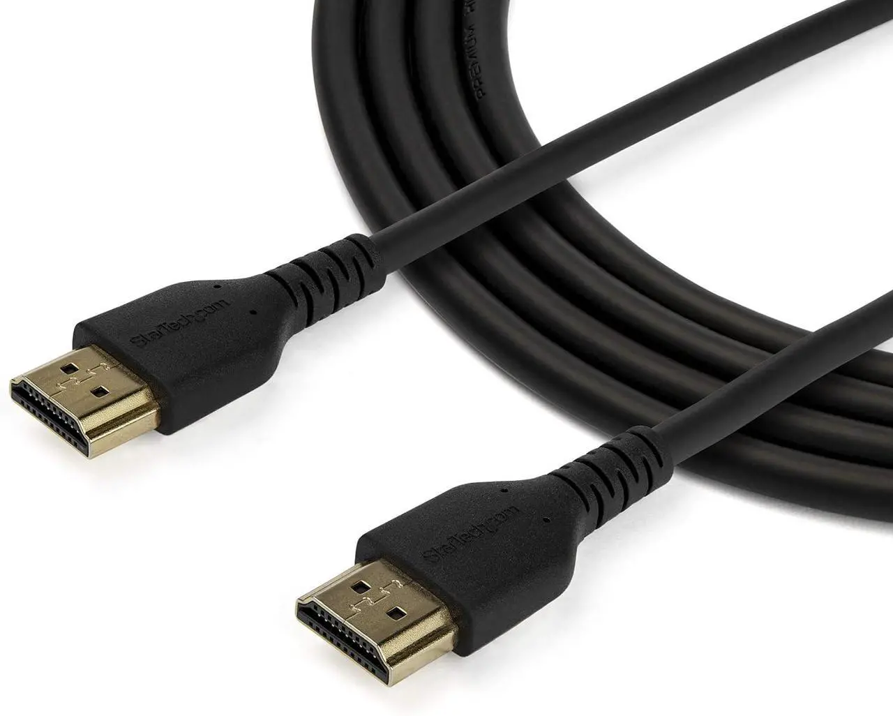Alt view image 5 of 5 - StarTech 1.5M (4.9FT) PREMIUM HIGH SPEED HDMI CABLE WITH ETHERNET , 4K 60HZ, HEAVY DUTY H