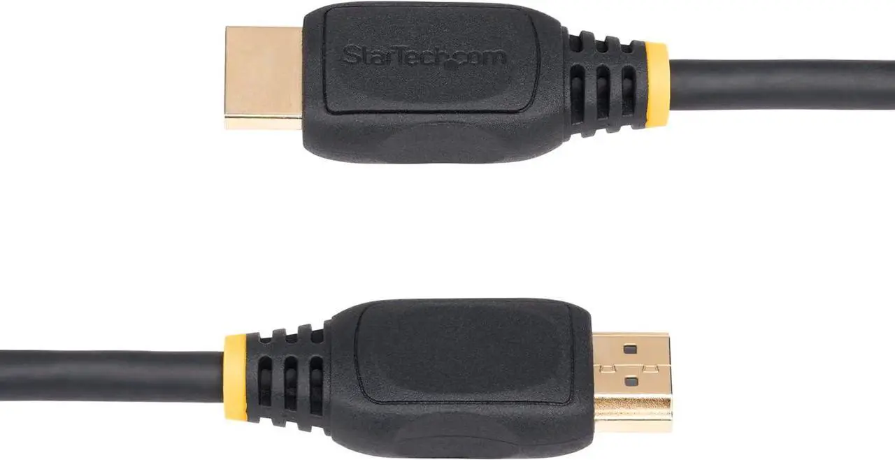 Alt view image 3 of 6 - StarTech 18in 0.5m HDMI 2.0 Extension Cable High Speed HDMI Port Saver Cable 4K 60Hz HDMI Male to Female Extension Adapter Cord HD2MF18INL