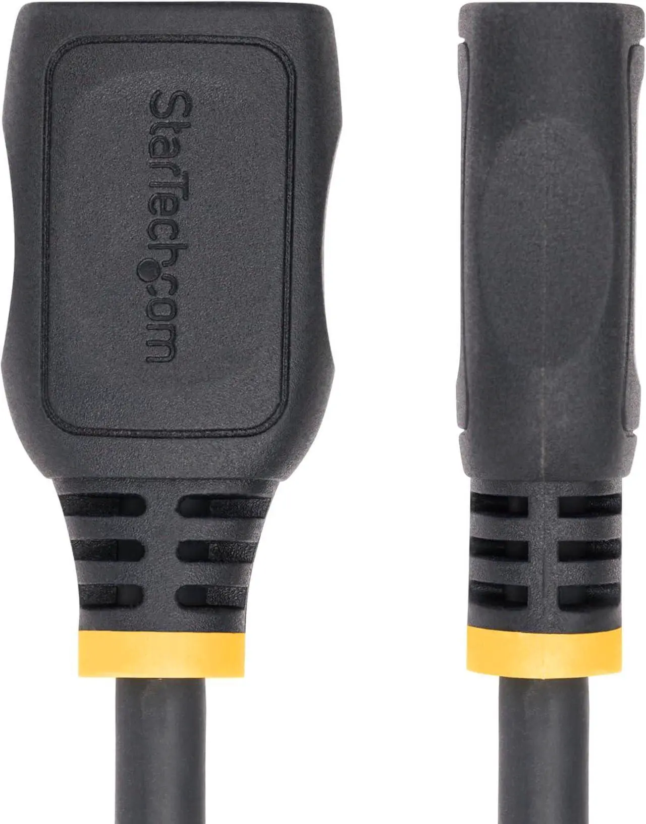 Alt view image 4 of 6 - StarTech 18in 0.5m HDMI 2.0 Extension Cable High Speed HDMI Port Saver Cable 4K 60Hz HDMI Male to Female Extension Adapter Cord HD2MF18INL