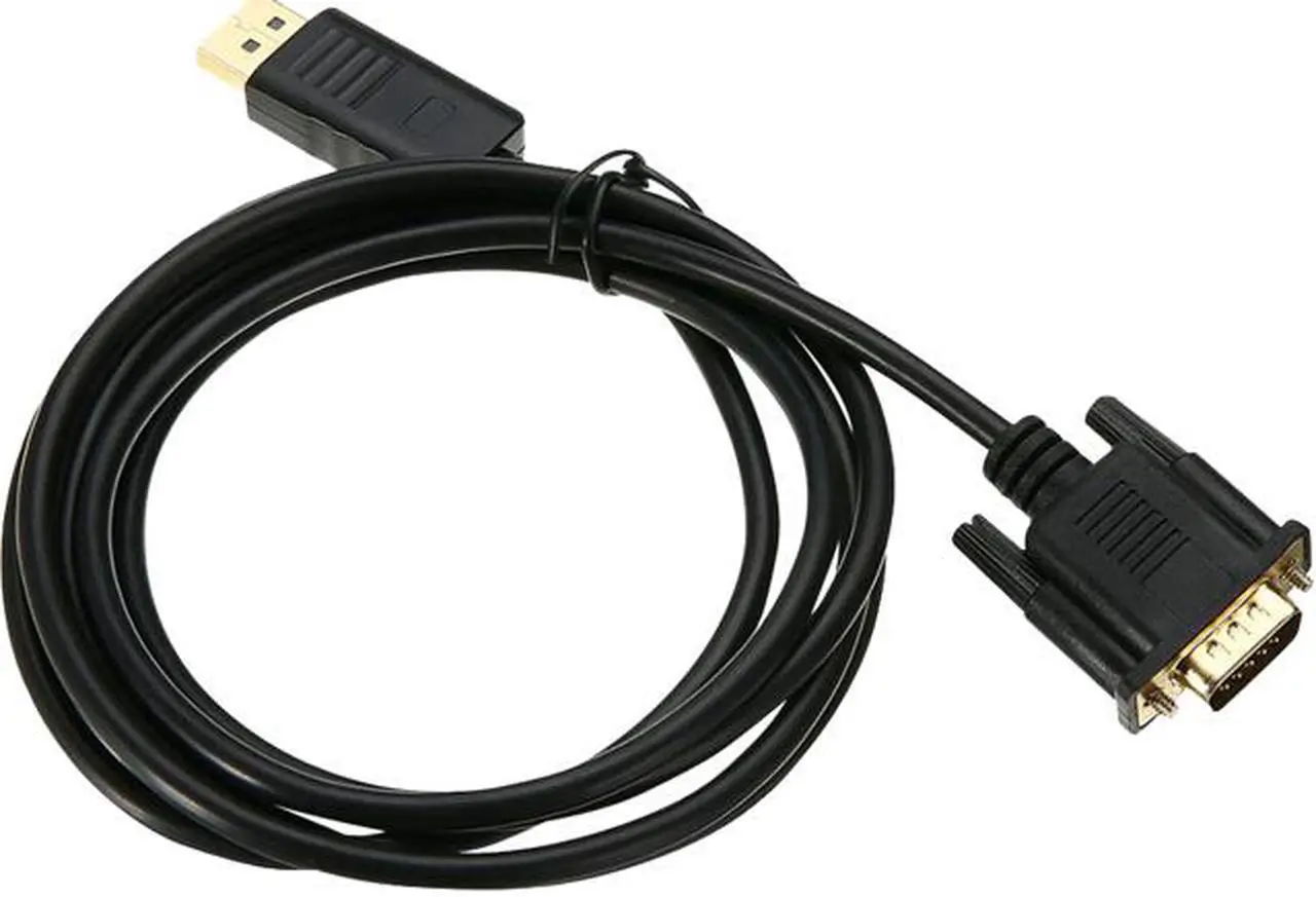 Main image of 4Xem 1Ft Displayport To Vga Adapter Cable - Black