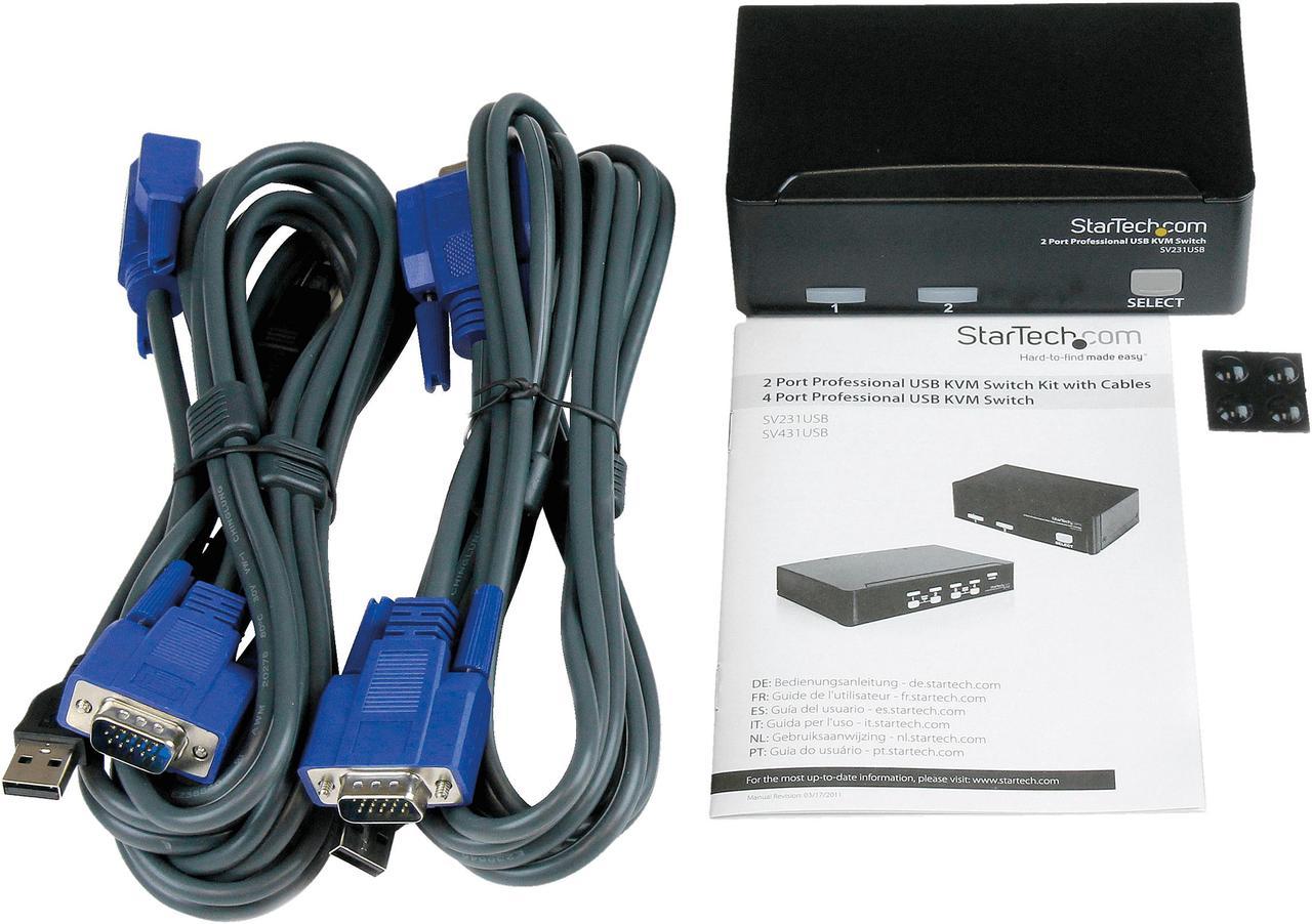 2 PORT PROFESSIONAL USB KVM