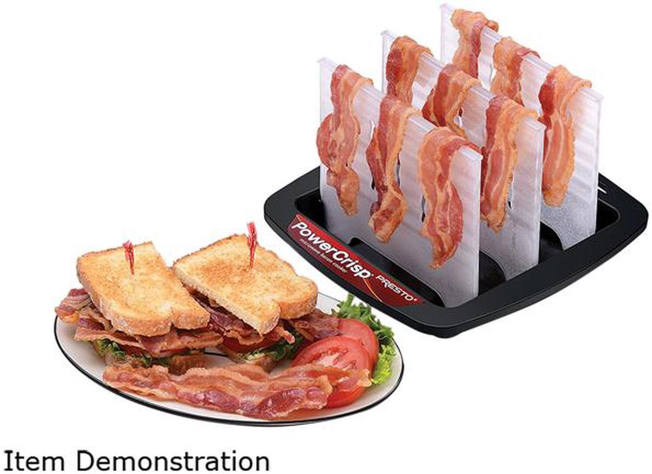 Alt view image 4 of 4 - Presto 05101 PowerCrisp Microwave Cool Touch Handle Bacon Cooker