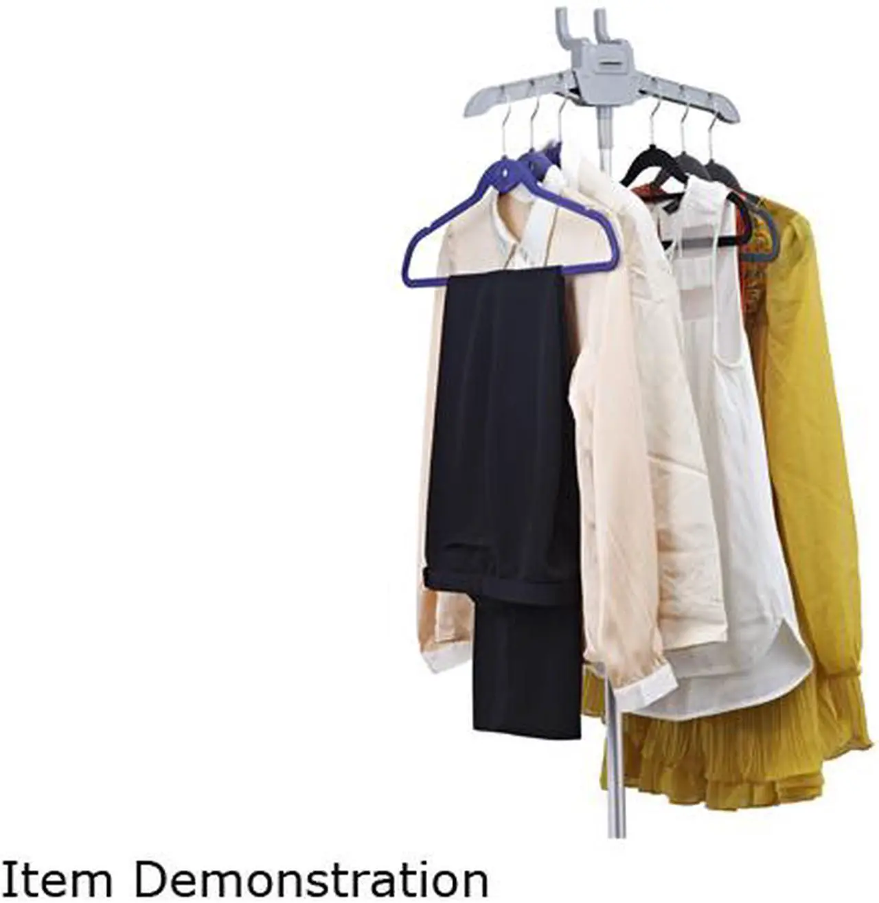 Alt view image 9 of 8 - SALAV GS06-DJ 1500-Watt Performance Series Garment Steamer, Black
