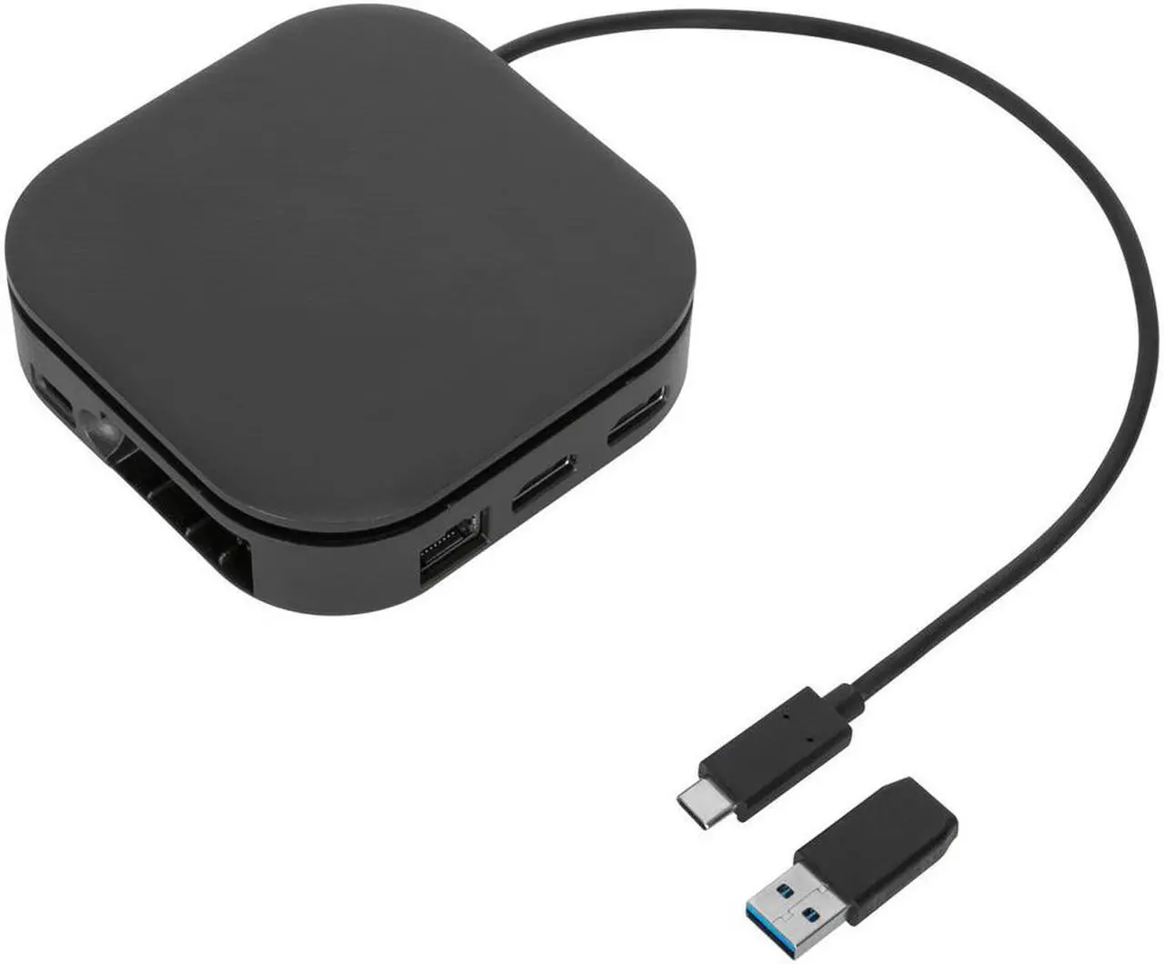 Alt view image 2 of 10 - Targus USB-C Universal Dual HD Docking Station with 80W PD Pass-Thru DOCK116GLZ