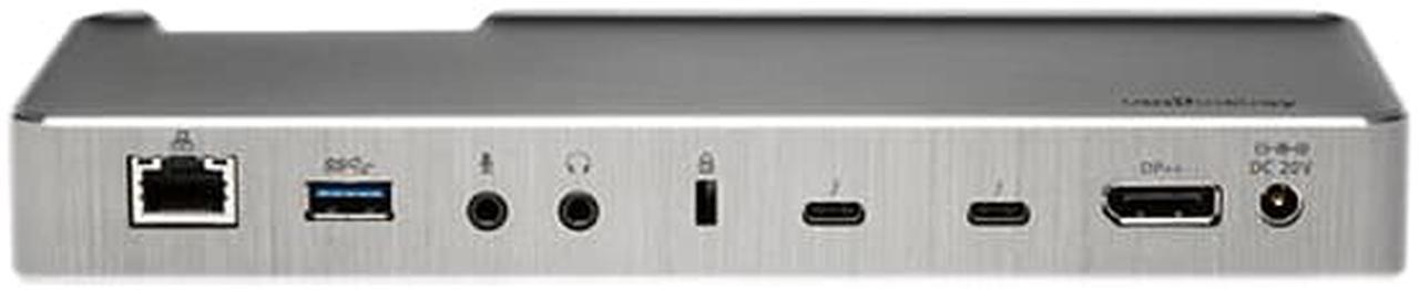 Alt view image 2 of 7 - Kensington SD5000T Thunderbolt 3 Docking Station - for Notebook - 85 W - Thunderbolt 3 - 2 x USB Ports - 2 x USB 3.0 - Network (RJ-45) - VGA - DisplayPort - Audio Line Out - Microphone - Thunderbolt -
