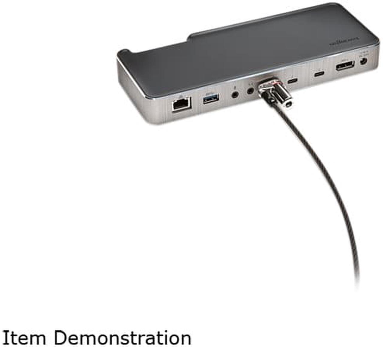 Alt view image 3 of 7 - Kensington SD5000T Thunderbolt 3 Docking Station - for Notebook - 85 W - Thunderbolt 3 - 2 x USB Ports - 2 x USB 3.0 - Network (RJ-45) - VGA - DisplayPort - Audio Line Out - Microphone - Thunderbolt -