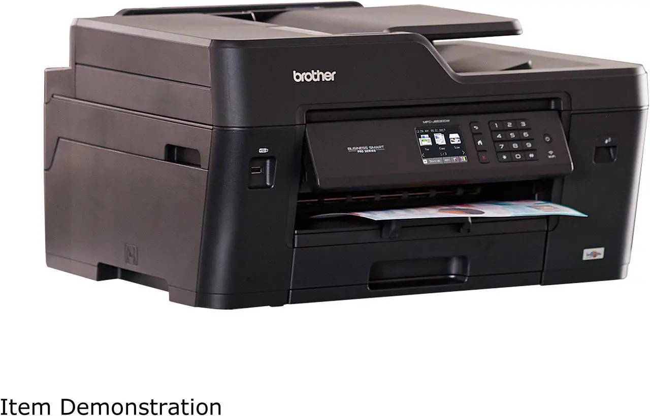 Alt view image 2 of 3 - Brother MFC-J6530DW Wireless All-in-One Color Inkjet Printer with Automatic Duplex Printing