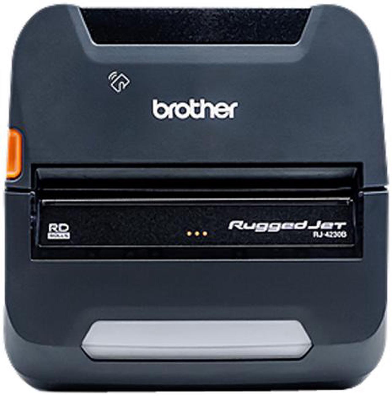 Brother Ruggedjet 4230BL Direct Thermal Printer - Monochrome Portable Label/Receipt Print (Rj4230bl)