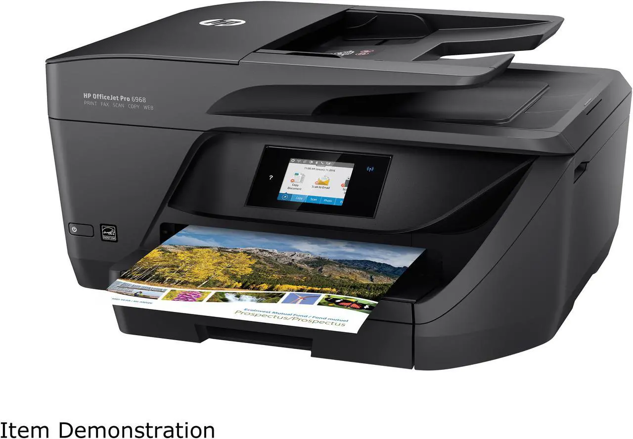 Main image of HP OfficeJet Pro 6968 All-in-One Wireless Printer with Mobile Printing, HP Instant Ink (T0F28A)