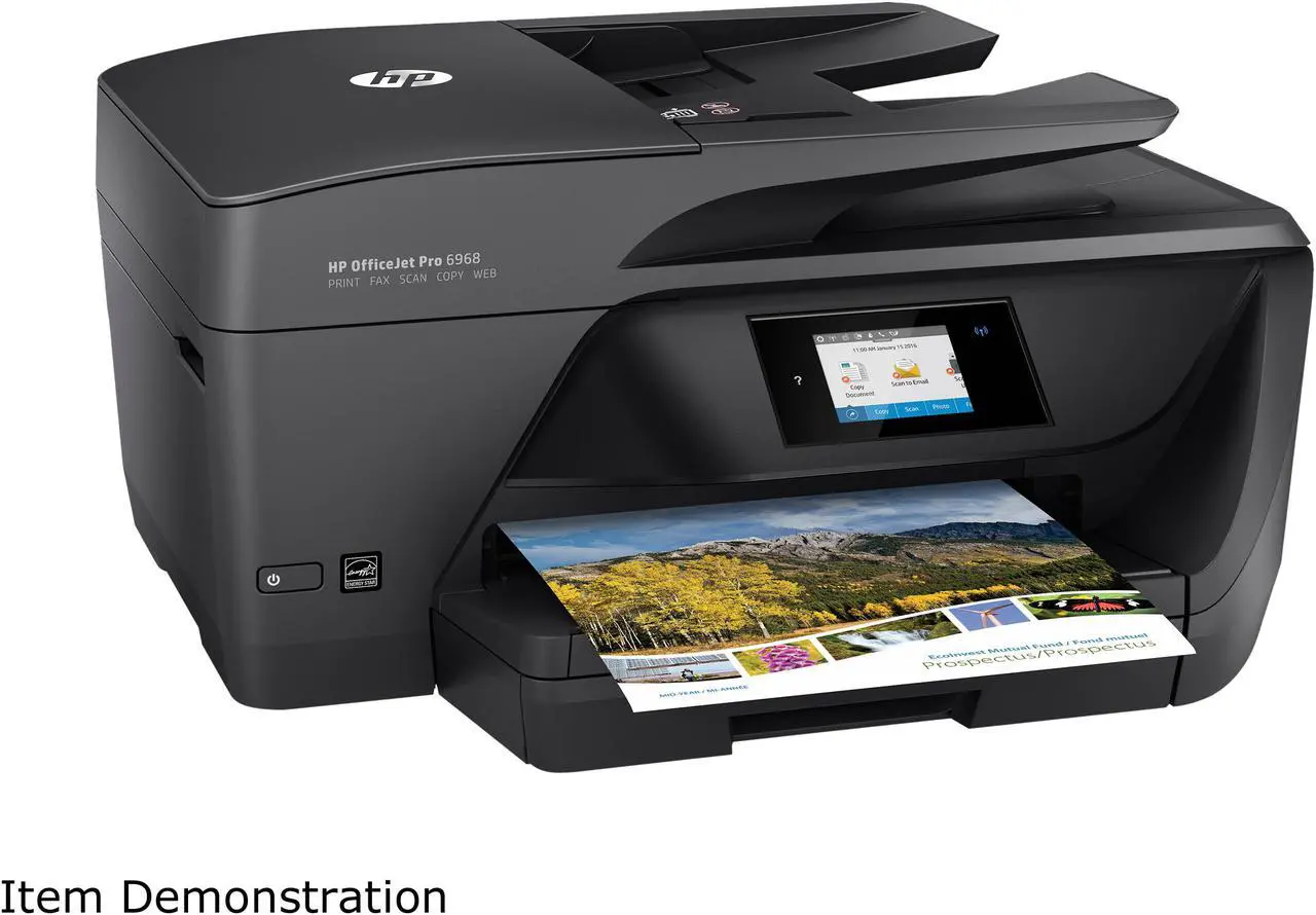 Alt view image 3 of 5 - HP OfficeJet Pro 6968 All-in-One Wireless Printer with Mobile Printing, HP Instant Ink (T0F28A)