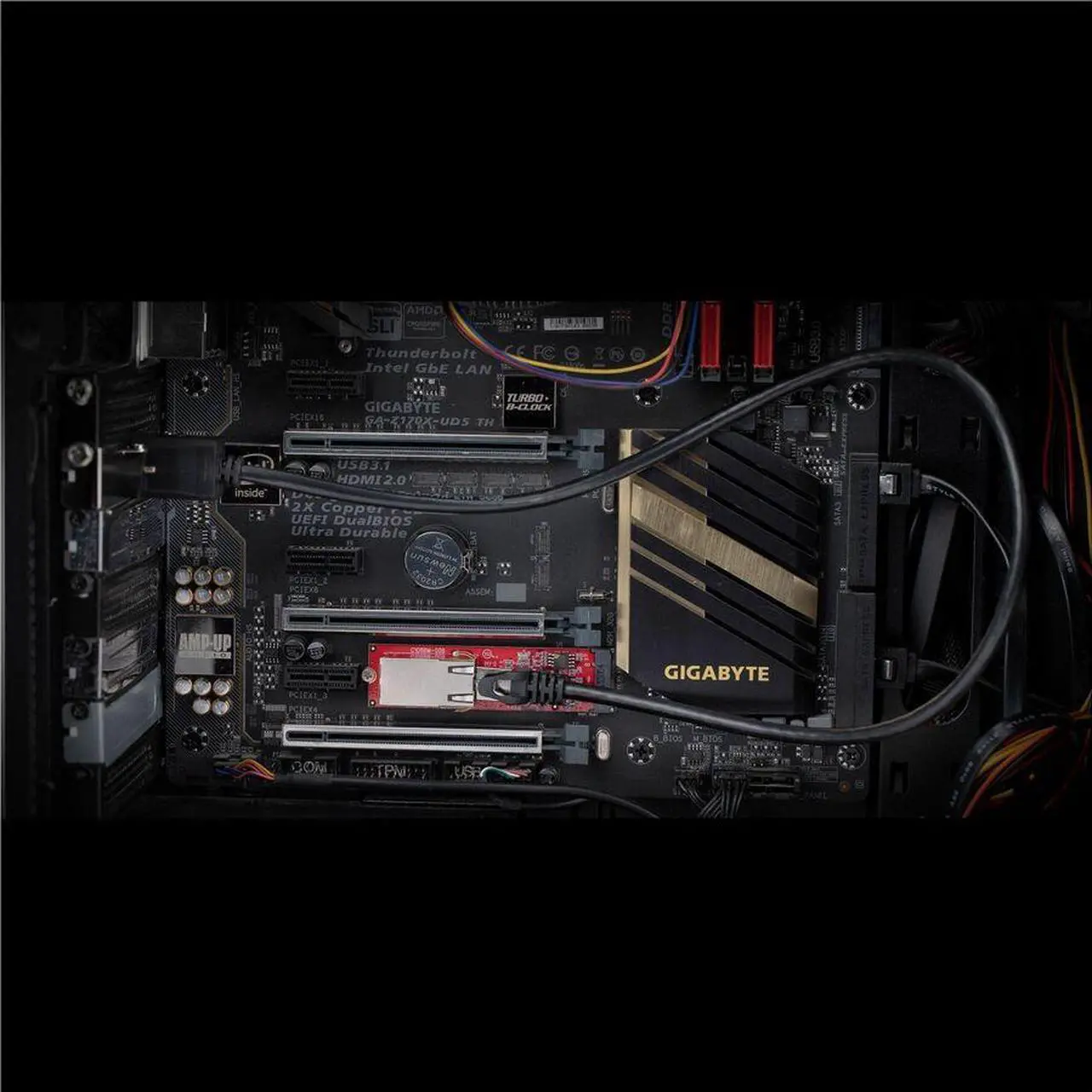 Alt view image 8 of 9 - StarTech.com 1-Port 2.5GbE M.2 2280 Network Card, NBASE-T PCIe Ethernet Card, Intel I225-V, Multi-Gigabit Desktop NIC/LAN Card, TAA