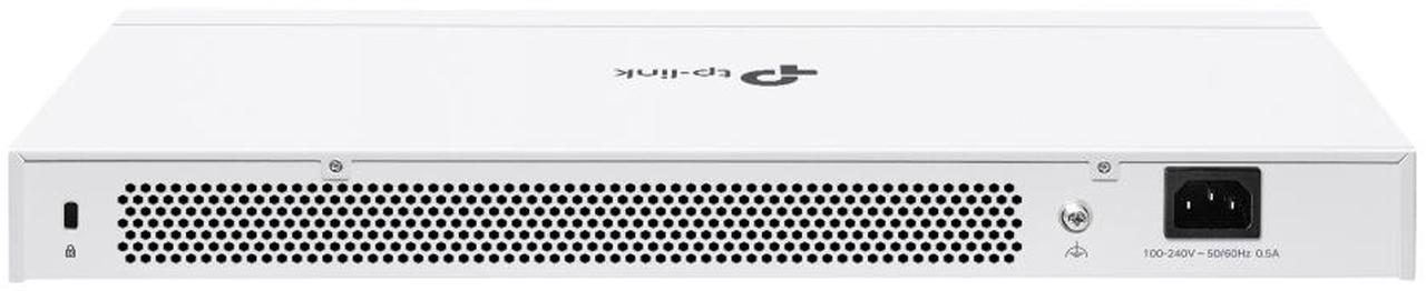 Alt view image 2 of 5 - TP-Link Festa FS328G 28 Port Gigabit Smart Managed Network Switch - 24 RJ45 ports & 4 SFP slots, Free Cloud Access, Static Routing, Vlan, IGMP Snooping, rack-mountable, fanless, Does not work w/ Omada