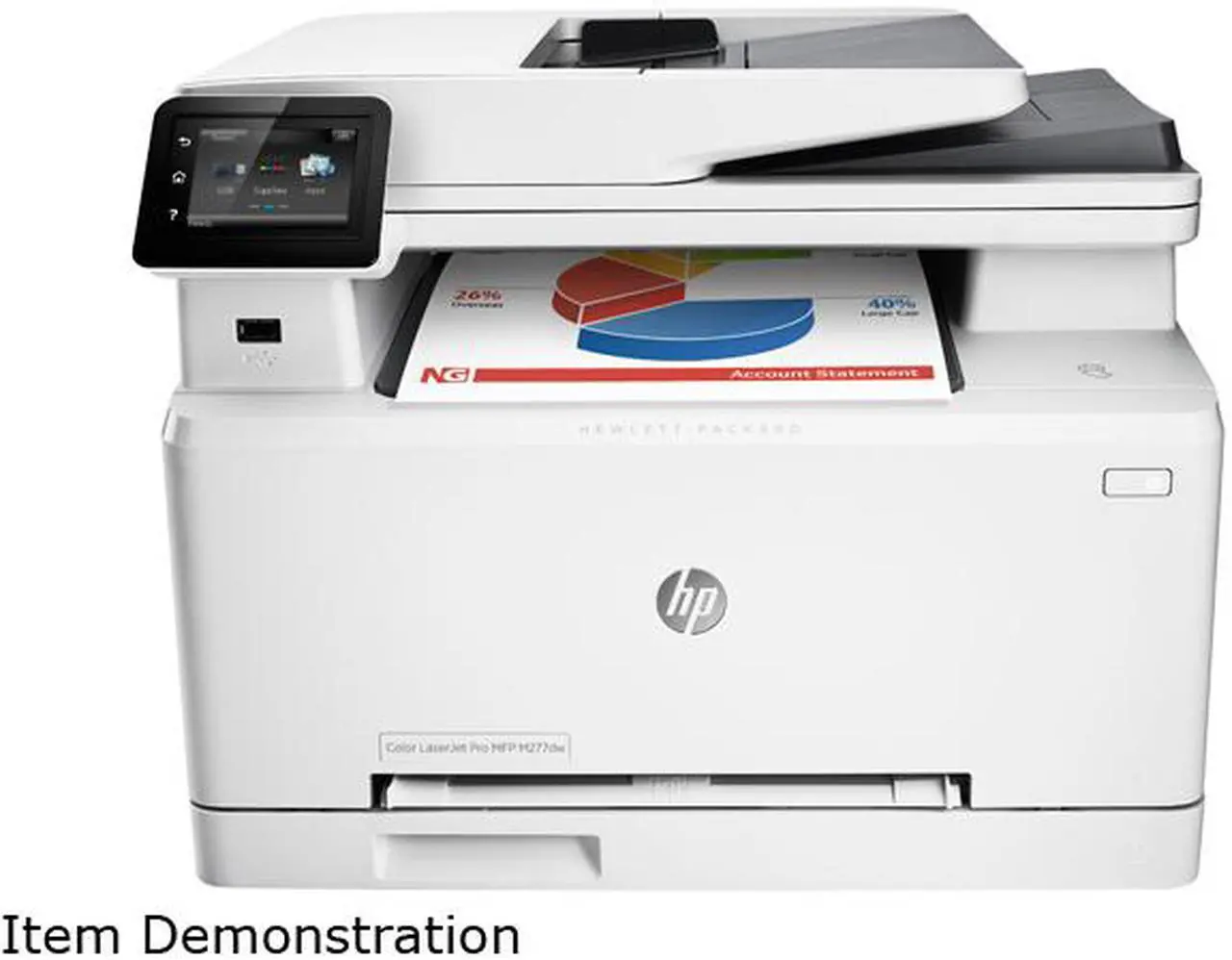 Alt view image 2 of 4 - HP LaserJet Pro M277DW (B3Q11A) Duplex Up to 600 DPI Wireless/USB Color Laser MFP Printer