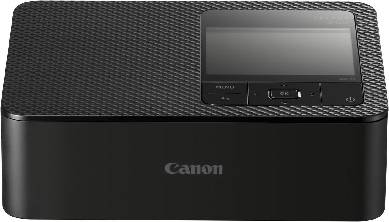 Canon SELPHY CP1500 Wireless Compact Photo Printer, Black #5539C001