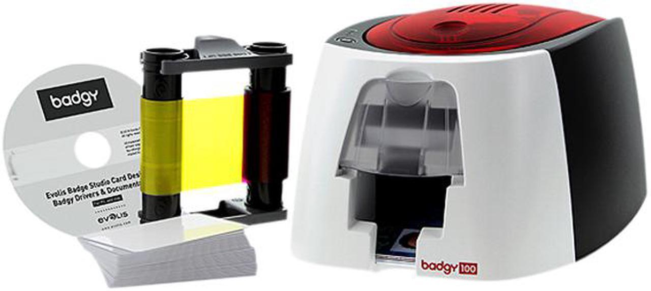 Alt view image 4 of 7 - EVOLIS BADGY100 COLOR ID CARD PRINTER