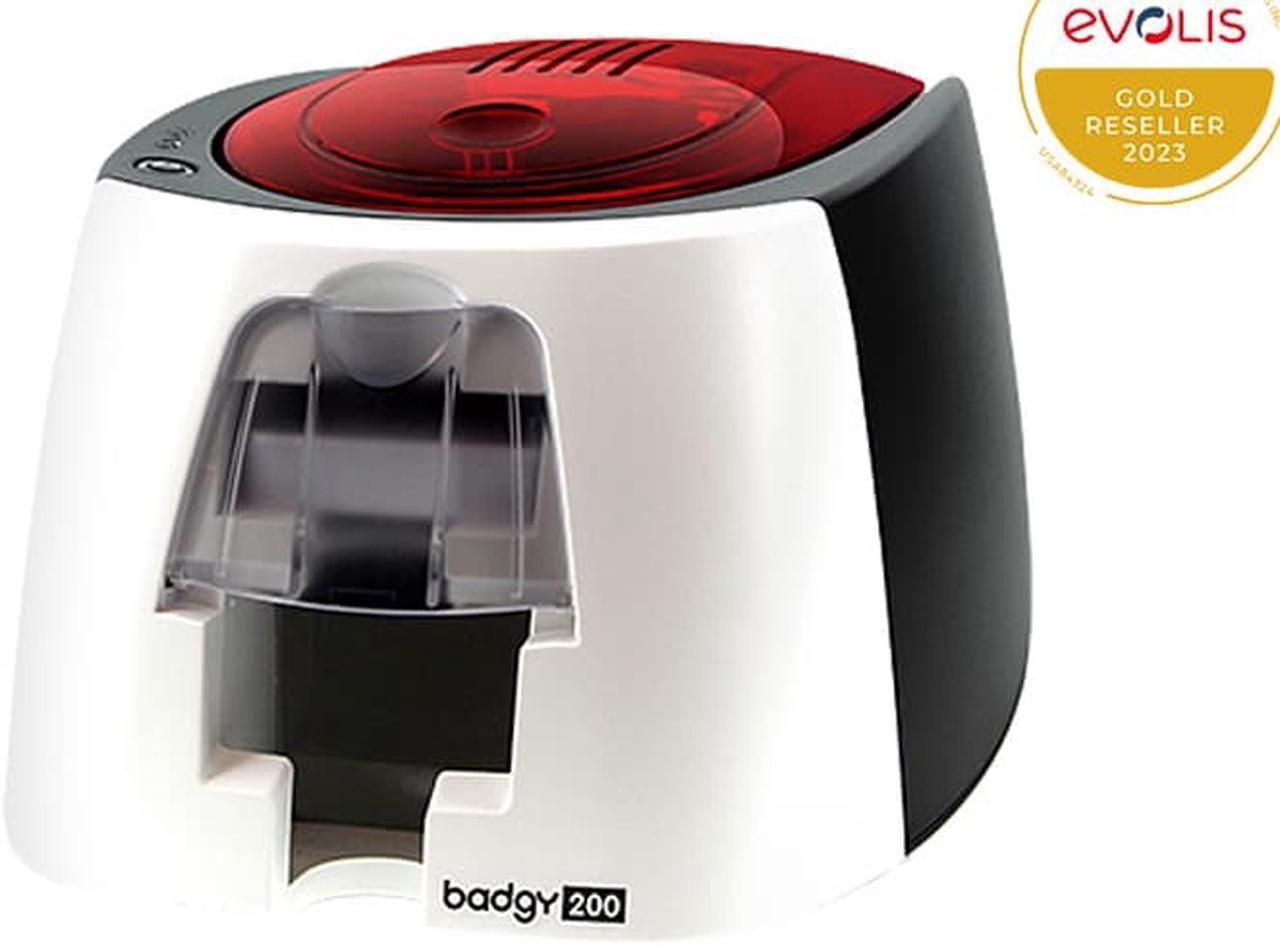 Evolis B22U0000RS Badgy200 Color Card Printer - Single-sided