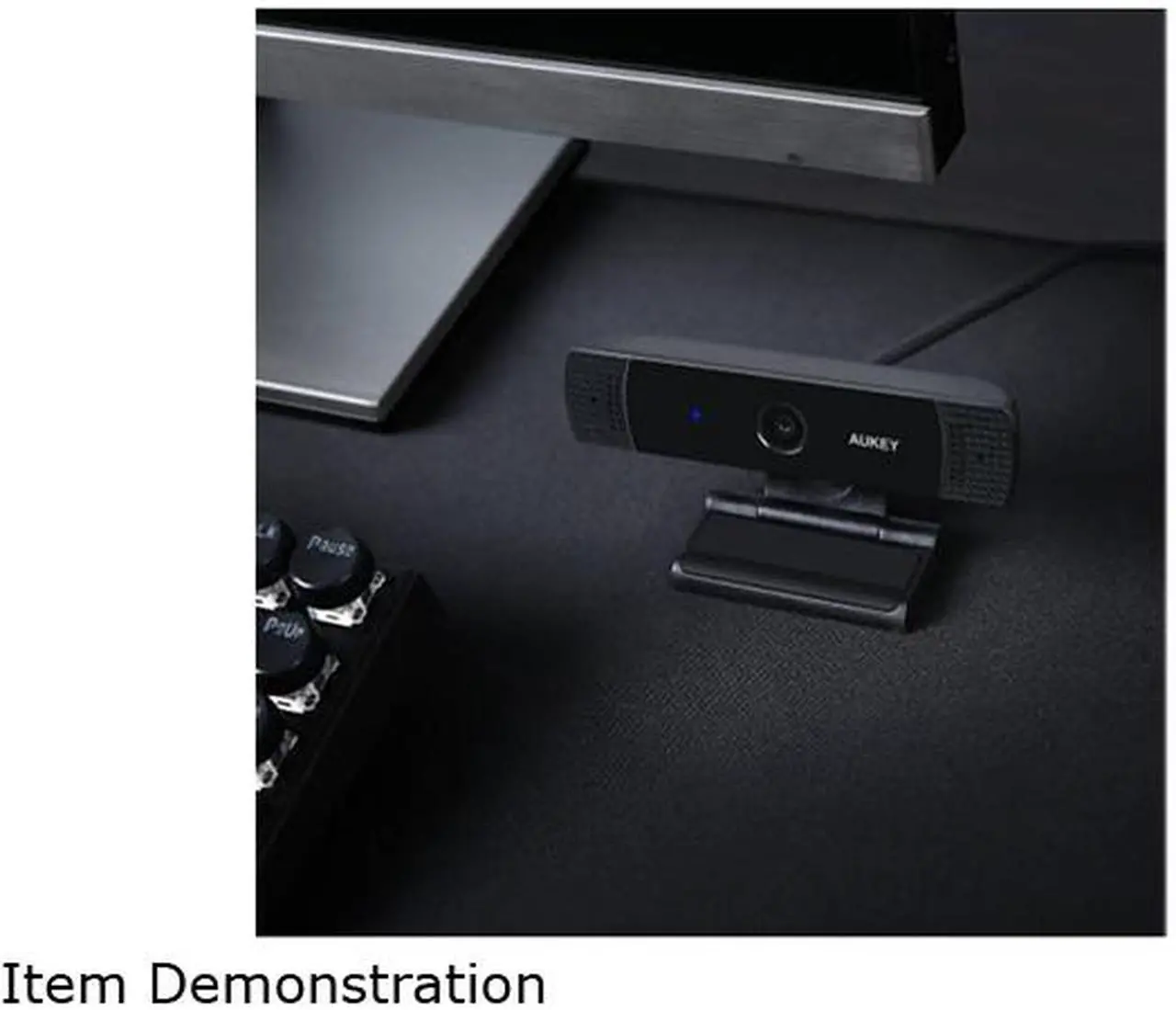 Alt view image 3 of 4 - AUKEY Autofocus Webcam with Microphone, Automatic Exposure Setting, for Chat, Video and Recording, Compatible with Windows, Mac and Android