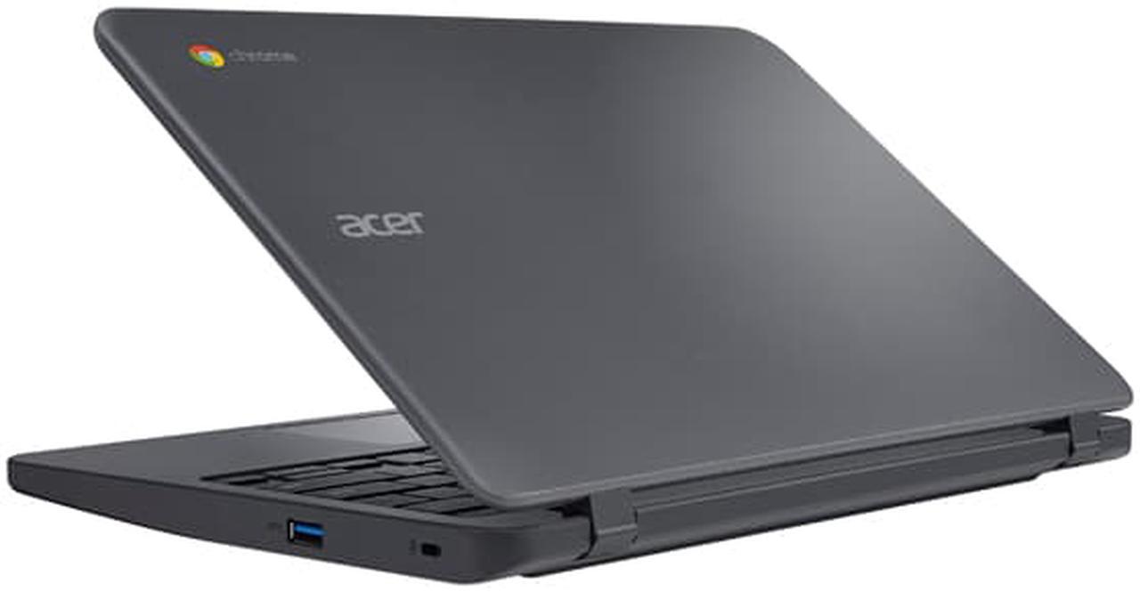 Alt view image 9 of 9 - Acer Chromebook Intel Celeron N3060 4 GB LPDDR3 Memory 16 GB Flash SSD 11.6" Non-Touch Screen Chrome OS 11 N7 (C731-C8VE)