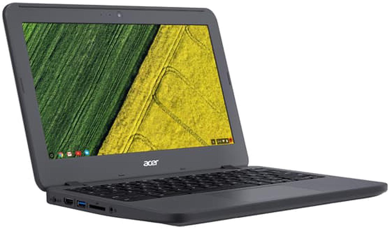 Alt view image 5 of 9 - Acer Chromebook Intel Celeron N3060 4 GB LPDDR3 Memory 16 GB Flash SSD 11.6" Non-Touch Screen Chrome OS 11 N7 (C731-C8VE)