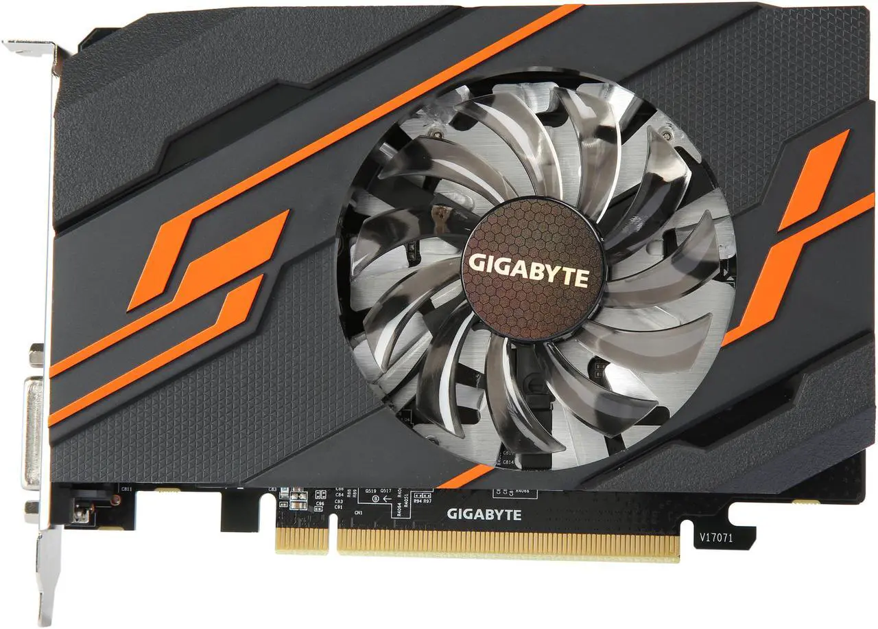 Main image of GIGABYTE GeForce GT 1030 2GB GDDR5 ATX Graphics Card GV-N1030OC-2GI