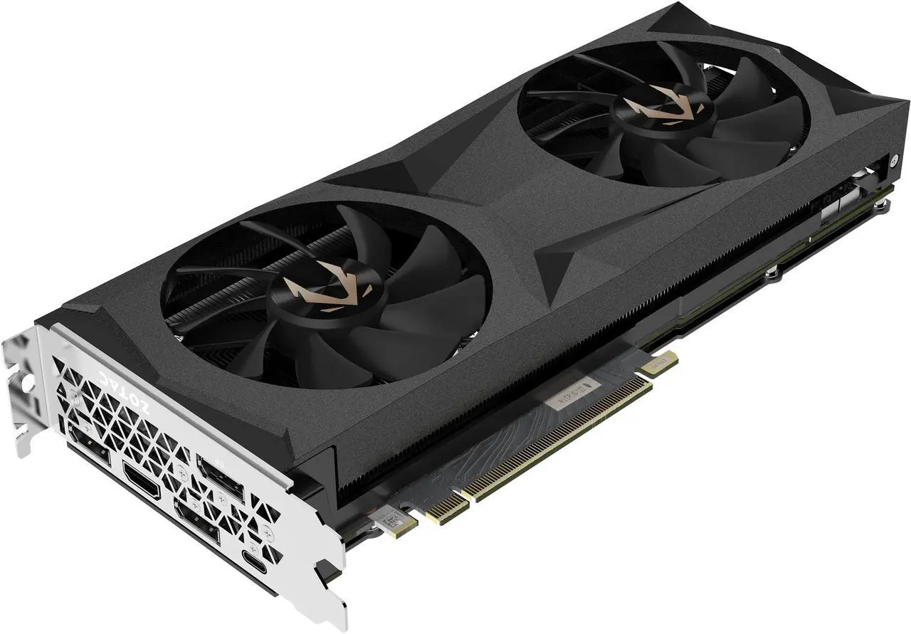 Main image of ZOTAC GAMING GeForce RTX 2080 Ti Twin Fan 11GB GDDR6 352-bit Gaming Graphics Card, Active Fan Control, Metal Backplate, Spectra Lighting - ZT-T20810G-10P