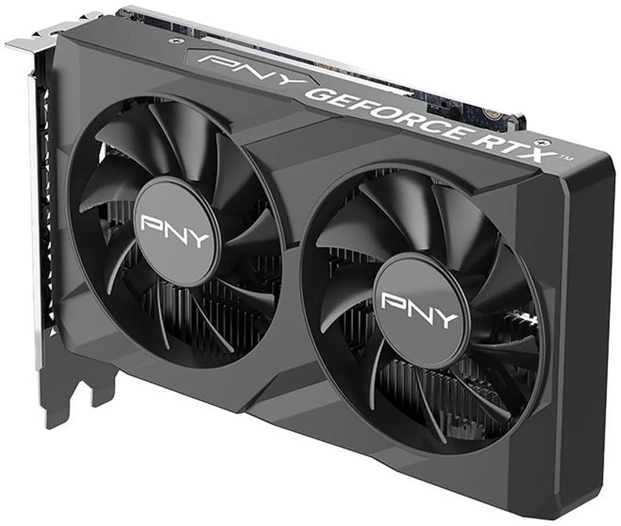Alt view image 5 of 8 - PNY VERTO GeForce RTX 3050 6GB GDDR6 PCI Express 4.0 x16 Graphics Card VCG30506DFXPB1