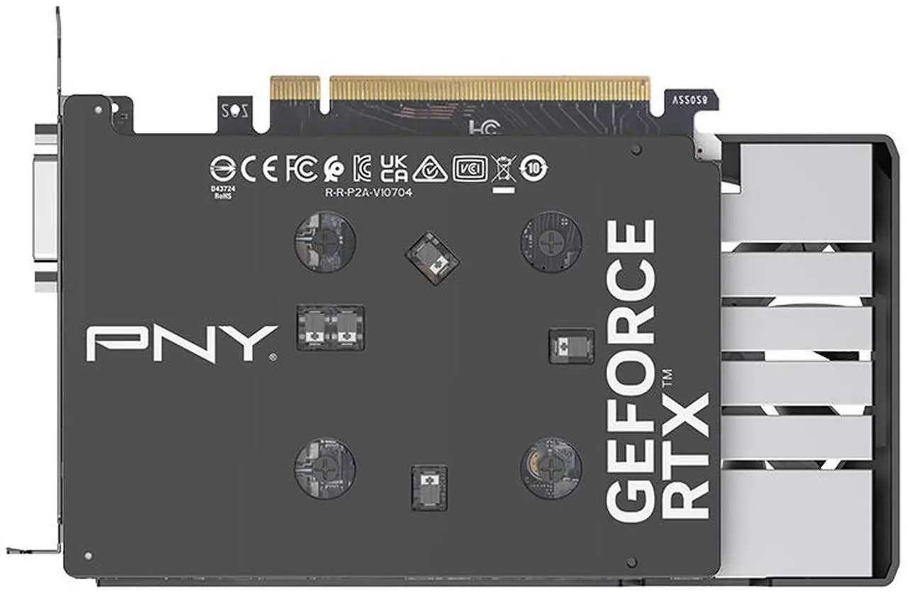 Alt view image 7 of 8 - PNY VERTO GeForce RTX 3050 6GB GDDR6 PCI Express 4.0 x16 Graphics Card VCG30506DFXPB1