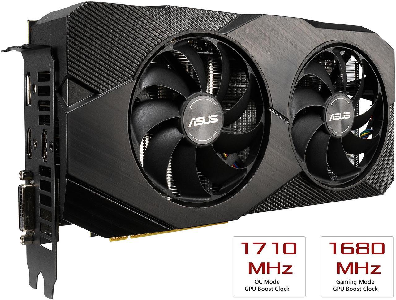 Alt view image 4 of 9 - ASUS GeForce RTX 2060 DUAL EVO 6 GB GDDR6 Graphics Card (DUAL-RTX2060-6G-EVO)