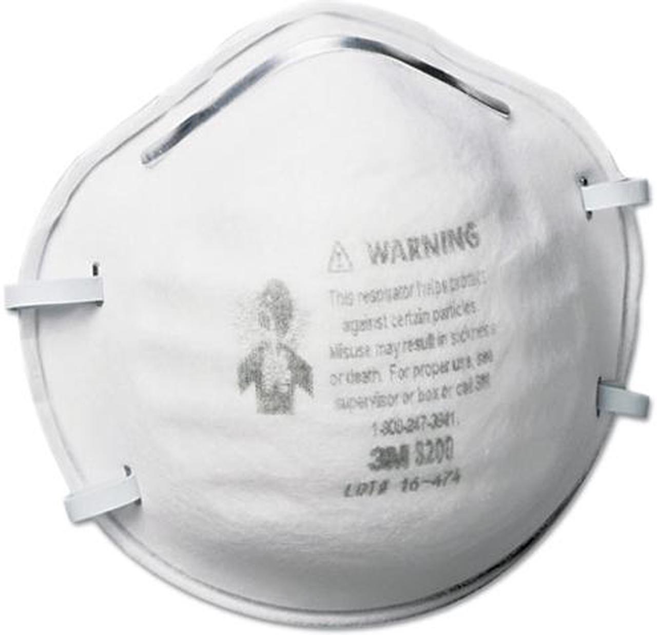 Main image of N95 Particle Respirator 8200 Mask, 20/Box