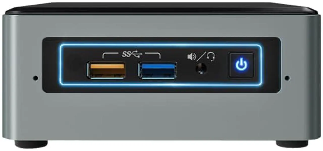 Alt view image 3 of 7 - NUC Kit NUC6CAYS J3455