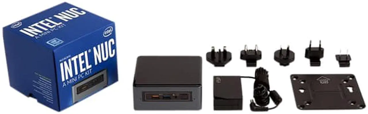 Alt view image 7 of 7 - NUC Kit NUC6CAYS J3455
