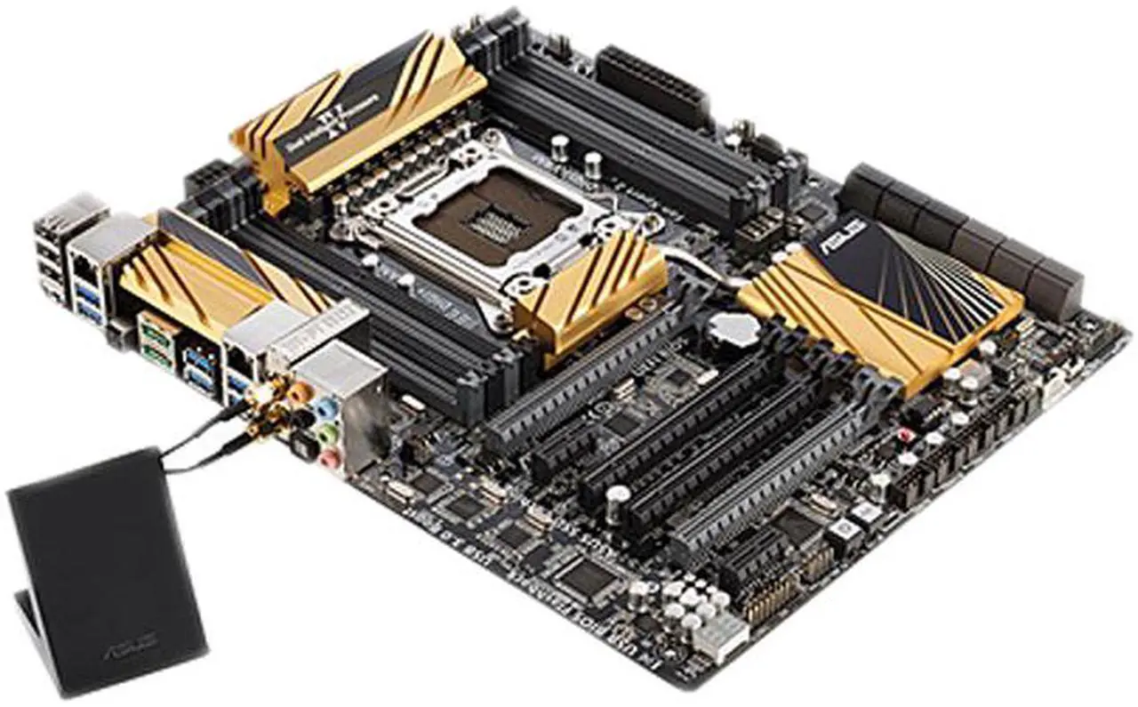 Main image of ASUS X79-DELUXE LGA 2011 Intel X79 USB 3.0 ATX Motherboard