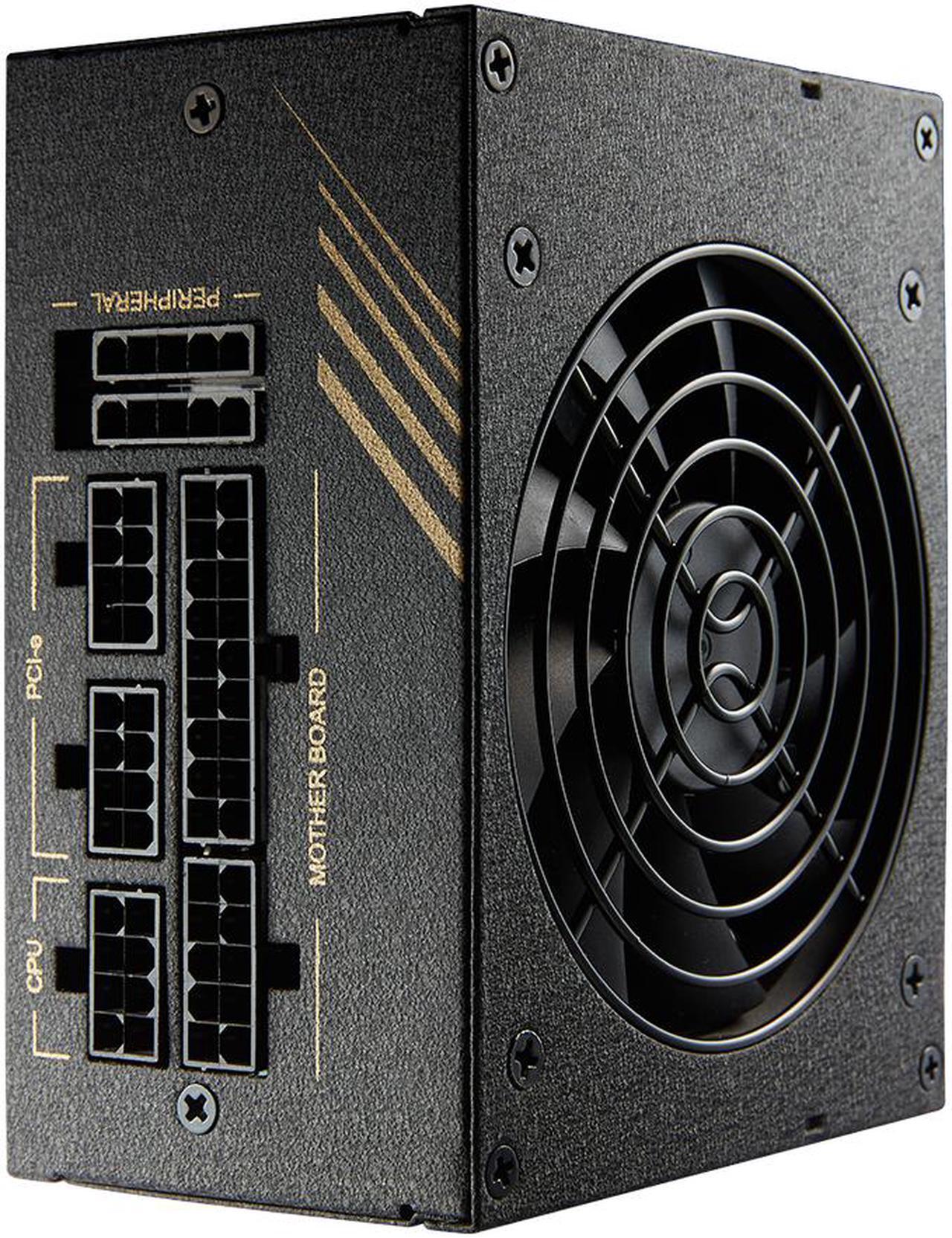 Alt view image 2 of 6 - FSP Dagger Pro 650W Mini ITX Solution / SFX 12V / Micro ATX 80 Plus Gold Certified Full Modular VR / 4K Ready Gaming Power Supply (SDA2-650)