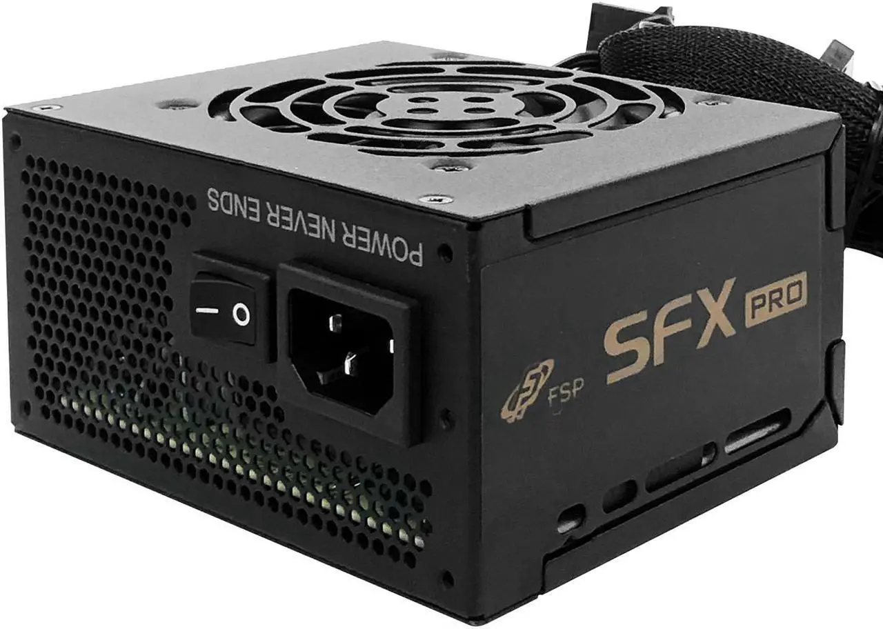 Alt view image 3 of 7 - FSP 450W Mini ITX Solution/ SFX 12V / Micro ATX 80 Plus Bronze Certified Power Supply (FSP450-50SAC)