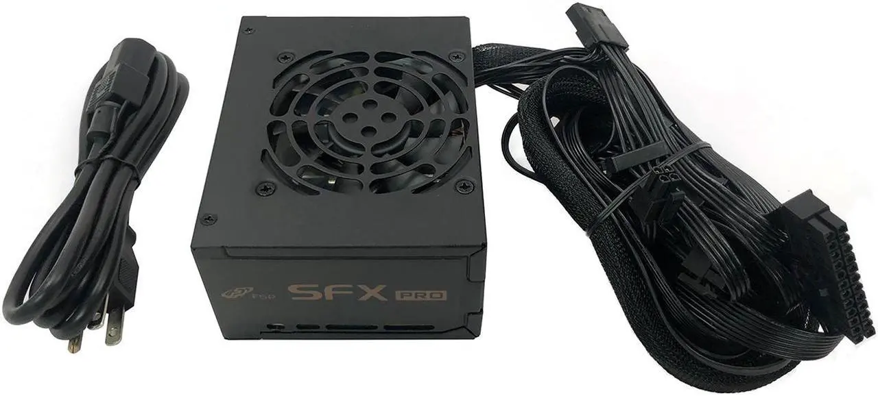 Alt view image 4 of 7 - FSP 450W Mini ITX Solution/ SFX 12V / Micro ATX 80 Plus Bronze Certified Power Supply (FSP450-50SAC)