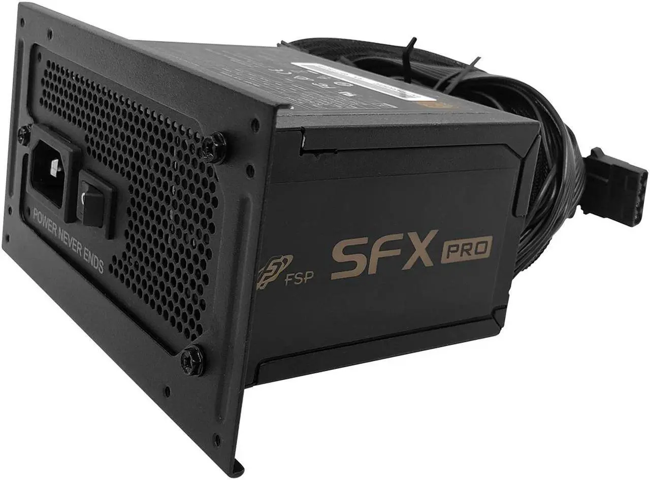 Alt view image 6 of 7 - FSP 450W Mini ITX Solution/ SFX 12V / Micro ATX 80 Plus Bronze Certified Power Supply (FSP450-50SAC)