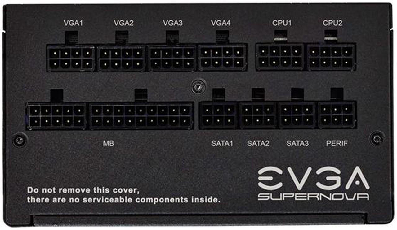 Alt view image 3 of 7 - EVGA SuperNOVA 850 GA, 80 Plus Gold 850W, Fully Modular, Eco Mode, 10 Year Warranty, Includes Power ON Self Tester, Compact 150mm Size, Power Supply 220-GA-0850-X1
