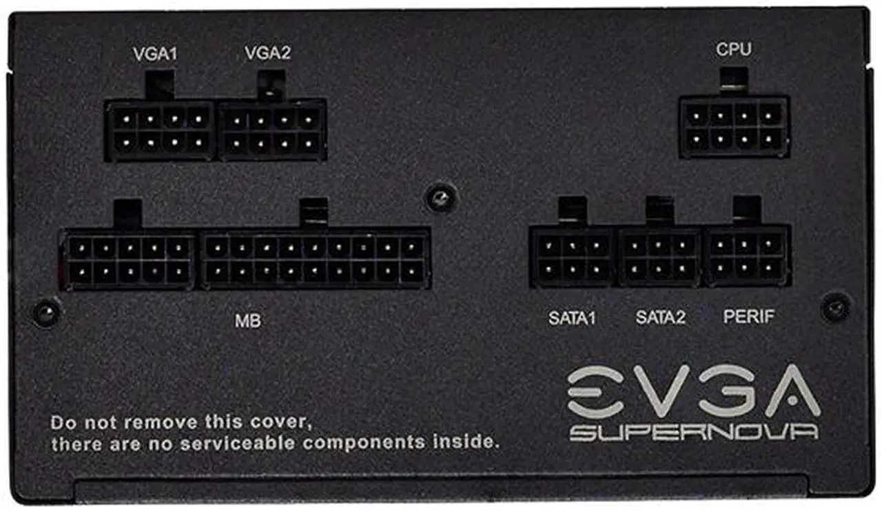 Alt view image 3 of 6 - EVGA SuperNOVA 650 GA, 80 Plus Gold 650W, Fully Modular, ECO Mode with Dbb Fan, 10 Year Warranty, Compact 150mm Size, Power Supply 220-GA-0650-X1