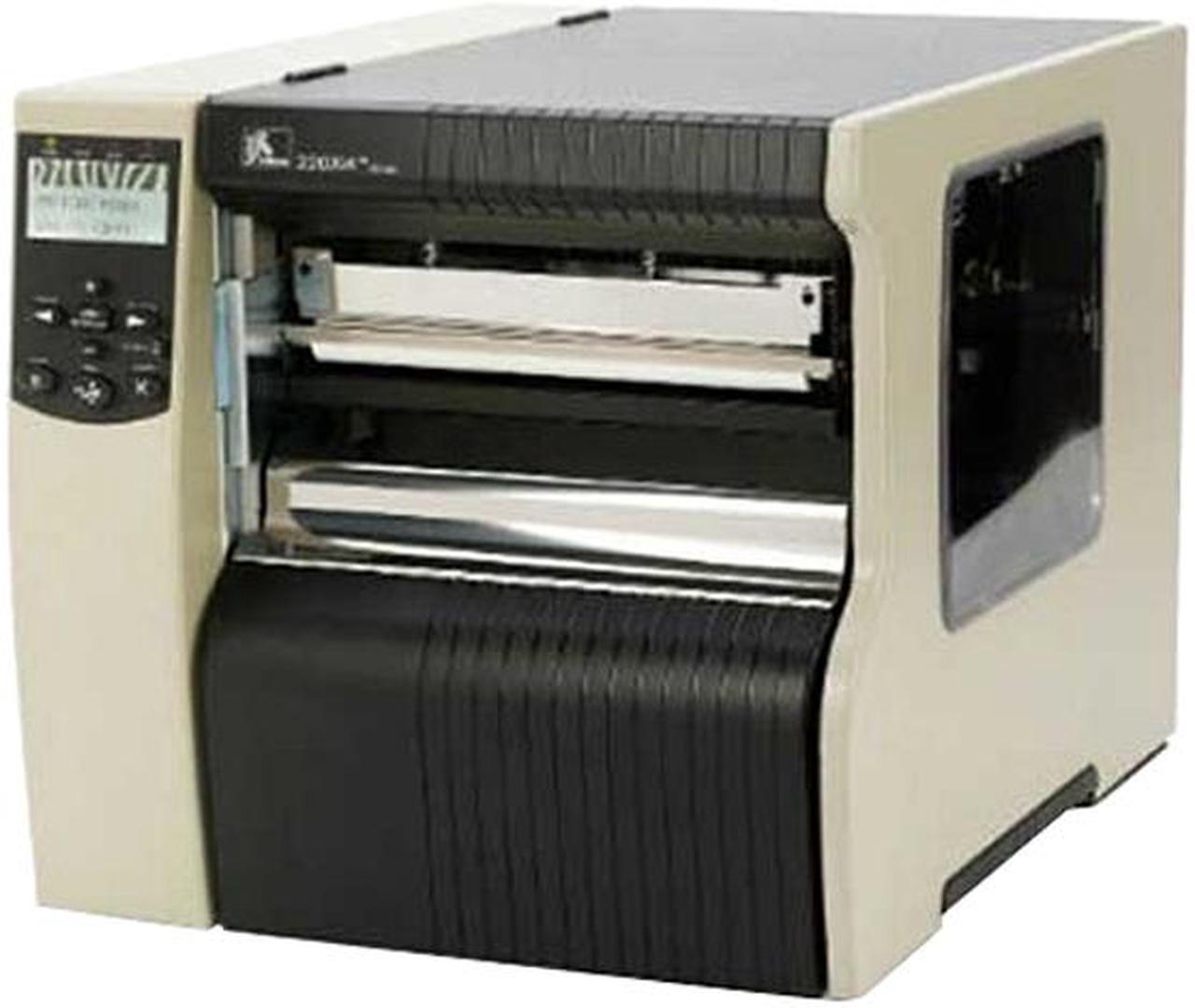 Zebra 220Xi4 High-Performance Industrial Thermal Transfer Barcode & Label Printer, 300dpi, Serial, Parallel, USB, Int 10/100, Rewind w/ Peel - 223-801-00200