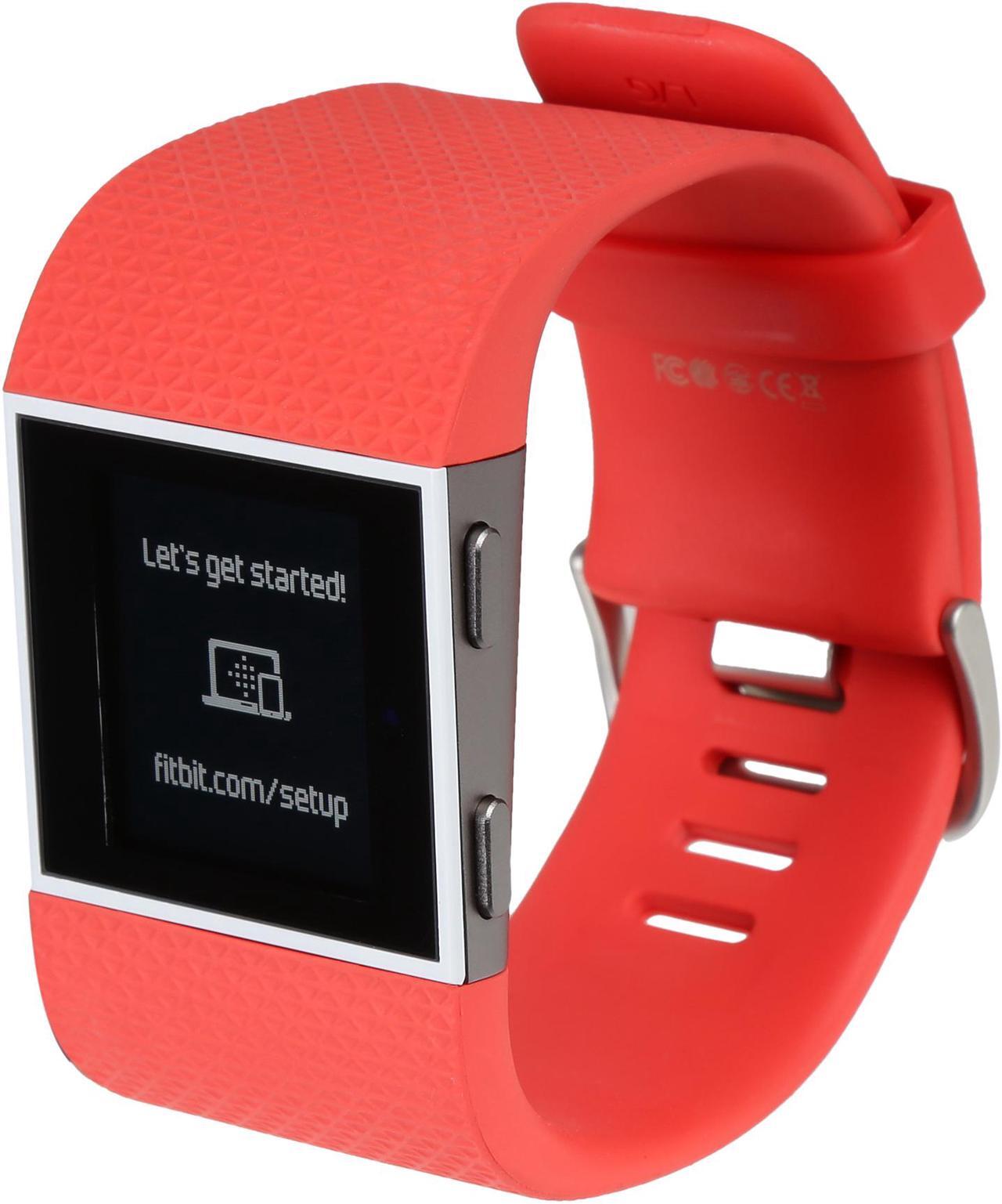 Main image of Fitbit Surge GPS Activity Tracker (Tangerine, Large)